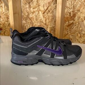 Nike Alford 8 Gray and Purple Women's Trail Sneakers